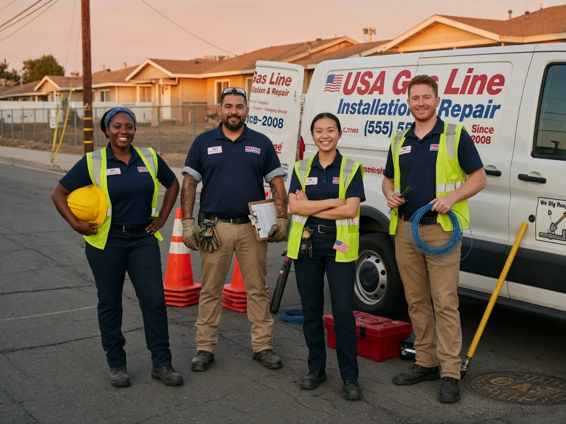 Gas Line Installation company in Broken Arrow, OK